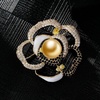 image:imageNONNYL Elegant South Sea Golden Pearl Brooch Pins Costume Jewelry For Women Fashion Christmas Gifts Wife Mom Girlfriend Anniversary Birthday Fine Jewelry Gifts for Her NO1143