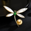 image:imageNONNYL Elegant South Sea Golden Pearl Brooch Pins Costume Jewelry For Women Fashion Christmas Gifts Wife Mom Girlfriend Anniversary Birthday Fine Jewelry Gifts for Her NO2235