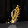 image:imageNONNYL Elegant South Sea Golden Pearl Brooch Pins Costume Jewelry For Women Fashion Christmas Gifts Wife Mom Girlfriend Anniversary Birthday Fine Jewelry Gifts for Her NO2279