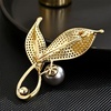 image:imageNONNYL Elegant South Sea Golden Pearl Brooch Pins Costume Jewelry For Women Fashion Christmas Gifts Wife Mom Girlfriend Anniversary Birthday Fine Jewelry Gifts for Her NO1169