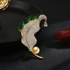 image:imageNONNYL Elegant South Sea Golden Pearl Brooch Pins Costume Jewelry For Women Fashion Christmas Gifts Wife Mom Girlfriend Anniversary Birthday Fine Jewelry Gifts for Her NO2246