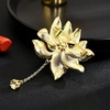 image:imageNONNYL Elegant South Sea Golden Pearl Brooch Pins Costume Jewelry For Women Fashion Christmas Gifts Wife Mom Girlfriend Anniversary Birthday Fine Jewelry Gifts for Her NO1155