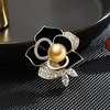 image:imageNONNYL Elegant South Sea Golden Pearl Brooch Pins Costume Jewelry For Women Fashion Christmas Gifts Wife Mom Girlfriend Anniversary Birthday Fine Jewelry Gifts for Her NO1176