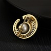 image:imageNONNYL Elegant South Sea Golden Pearl Brooch Pins Costume Jewelry For Women Fashion Christmas Gifts Wife Mom Girlfriend Anniversary Birthday Fine Jewelry Gifts for Her NO1170