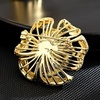image:imageNONNYL Elegant South Sea Golden Pearl Brooch Pins Costume Jewelry For Women Fashion Christmas Gifts Wife Mom Girlfriend Anniversary Birthday Fine Jewelry Gifts for Her NO1136