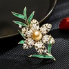 image:imageNONNYL Elegant South Sea Golden Pearl Brooch Pins Costume Jewelry For Women Fashion Christmas Gifts Wife Mom Girlfriend Anniversary Birthday Fine Jewelry Gifts for Her NO2260