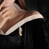image:imageNONNYL Elegant South Sea Golden Pearl Brooch Pins Costume Jewelry For Women Fashion Christmas Gifts Wife Mom Girlfriend Anniversary Birthday Fine Jewelry Gifts for Her NO2276