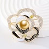 image:imageNONNYL Elegant South Sea Golden Pearl Brooch Pins Costume Jewelry For Women Fashion Christmas Gifts Wife Mom Girlfriend Anniversary Birthday Fine Jewelry Gifts for Her NO1143