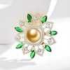 image:imageNONNYL Elegant South Sea Golden Pearl Brooch Pins Costume Jewelry For Women Fashion Christmas Gifts Wife Mom Girlfriend Anniversary Birthday Fine Jewelry Gifts for Her NO1168