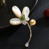 image:imageNONNYL Elegant South Sea Golden Pearl Brooch Pins Costume Jewelry For Women Fashion Christmas Gifts Wife Mom Girlfriend Anniversary Birthday Fine Jewelry Gifts for Her NO2261