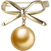 image:imageNONNYL Elegant South Sea Golden Pearl Brooch Pins Costume Jewelry For Women Fashion Christmas Gifts Wife Mom Girlfriend Anniversary Birthday Fine Jewelry Gifts for Her NO2245
