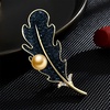 image:imageNONNYL Elegant South Sea Golden Pearl Brooch Pins Costume Jewelry For Women Fashion Christmas Gifts Wife Mom Girlfriend Anniversary Birthday Fine Jewelry Gifts for Her NO2258