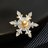 image:imageNONNYL Elegant South Sea Golden Pearl Brooch Pins Costume Jewelry For Women Fashion Christmas Gifts Wife Mom Girlfriend Anniversary Birthday Fine Jewelry Gifts for Her NO2238