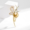 image:imageNONNYL Elegant South Sea Golden Pearl Brooch Pins Costume Jewelry For Women Fashion Christmas Gifts Wife Mom Girlfriend Anniversary Birthday Fine Jewelry Gifts for Her NO1177