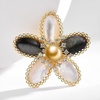 image:imageNONNYL Elegant South Sea Golden Pearl Brooch Pins Costume Jewelry For Women Fashion Christmas Gifts Wife Mom Girlfriend Anniversary Birthday Fine Jewelry Gifts for Her NO1175