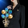 image:imageNONNYL Elegant South Sea Golden Pearl Brooch Pins Costume Jewelry For Women Fashion Christmas Gifts Wife Mom Girlfriend Anniversary Birthday Fine Jewelry Gifts for Her NO1138