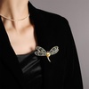 image:imageNONNYL Elegant South Sea Golden Pearl Brooch Pins Costume Jewelry For Women Fashion Christmas Gifts Wife Mom Girlfriend Anniversary Birthday Fine Jewelry Gifts for Her NO2280