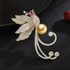 image:imageNONNYL Elegant South Sea Golden Pearl Brooch Pins Costume Jewelry For Women Fashion Christmas Gifts Wife Mom Girlfriend Anniversary Birthday Fine Jewelry Gifts for Her NO1142