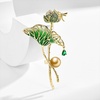 image:imageNONNYL Elegant South Sea Golden Pearl Brooch Pins Costume Jewelry For Women Fashion Christmas Gifts Wife Mom Girlfriend Anniversary Birthday Fine Jewelry Gifts for Her NO1163