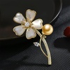 image:imageNONNYL Elegant South Sea Golden Pearl Brooch Pins Costume Jewelry For Women Fashion Christmas Gifts Wife Mom Girlfriend Anniversary Birthday Fine Jewelry Gifts for Her NO2251