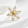image:imageNONNYL Elegant South Sea Golden Pearl Brooch Pins Costume Jewelry For Women Fashion Christmas Gifts Wife Mom Girlfriend Anniversary Birthday Fine Jewelry Gifts for Her NO2238