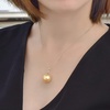image:imageNONNYL Genuine South Sea Pearl Necklace Saltwater Golden Pearl And 18K Gold Pearl Pendant Necklace Golden Pearl Gifts for Women Her Grandma Wife1011mm