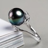 image:imageNONNYL Gifts for Wife Anniversary Tahitian Black Pearl Rings for WomenMothers Day Gifts for Mom GirlfriendBirthday Christmas Valentines Day Gift for Her Jewelry