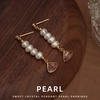 image:imageNONNYL Gifts for Wife Jewelry  Pearl Jewelry Earrings for Women Birthday Jewelry for Girlfriend Valentines Day for Wife Mothers Day for Mom Grandma N8305