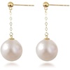 image:imageNONNYL Gifts for Wife Jewelry  Pearl Jewelry Earrings for Women Birthday Jewelry for Girlfriend Valentines Day for Wife Mothers Day for Mom Grandma N8369