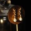 image:imageNONNYL Gifts for Wife Jewelry  Pearl Jewelry Earrings for Women Birthday Jewelry for Girlfriend Valentines Day for Wife Mothers Day for Mom Grandma N8319
