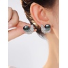 image:imageNONNYL Gifts for Women WifeTahitian Black Pearl Earrings Gift for Wife Wedding Birthday Anniversary JewelryMothers Day Gifts for Mom Christmas Valentines Day Gift for Women Her