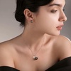 image:imageNONNYL Mothers Day Gifts For Wife Women Wedding Anniversary  Real TahitianPearlNecklace Birthday Valentines Gifts For Wife Her Mom Christmas  Companion Necklace For Women Luxury Fine JewelryWhiteBlack