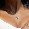 image:imageNONNYL Necklace Gift for Women Wife Womens Pendant Jewelry Wedding Anniversary Sterling Silver Girlfriend Birthday Gifts for Her Pendants Necklaces for Christmas Mom Gifts NO1155