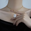 image:imageNONNYL Necklace Gift for Women Wife Womens Pendant Jewelry Wedding Anniversary Sterling Silver Girlfriend Birthday Gifts for Her Pendants Necklaces for Christmas Mom Gifts NO1147