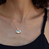 image:imageNONNYL Necklace Gift for Women Wife Womens Pendant Jewelry Wedding Anniversary Sterling Silver Girlfriend Birthday Gifts for Her Pendants Necklaces for Christmas Mom Gifts NO1152