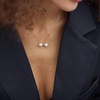 image:imageNONNYL Necklace Gift for Women Wife Womens Pendant Jewelry Wedding Anniversary Sterling Silver Girlfriend Birthday Gifts for Her Pendants Necklaces for Christmas Mom Gifts NO1239