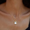 image:imageNONNYL Necklace Gift for Women Wife Womens Pendant Jewelry Wedding Anniversary Sterling Silver Girlfriend Birthday Gifts for Her Pendants Necklaces for Christmas Mom Gifts NO1169