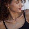 image:imageNONNYL Necklace Gift for Women Wife Womens Pendant Jewelry Wedding Anniversary Sterling Silver Girlfriend Birthday Gifts for Her Pendants Necklaces for Christmas Mom Gifts NO1145