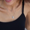 image:imageNONNYL Necklace Gift for Women Wife Womens Pendant Jewelry Wedding Anniversary Sterling Silver Girlfriend Birthday Gifts for Her Pendants Necklaces for Christmas Mom Gifts NO1148