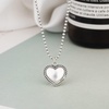 image:imageNONNYL S925 Heart Necklace Gift for Women Wife Womens Pendant Jewelry Wedding Anniversary Sterling Silver Girlfriend Birthday Gifts for Her Pendants Necklaces for Christmas Mom Gifts