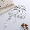 image:imageNONNYL S925 Pearl Necklace Gift for Women Wife Womens Pendant Jewelry Wedding Anniversary Sterling Silver Girlfriend Birthday Gifts for Her Pendants Necklaces for Christmas Mom Gifts