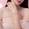 image:imageNONNYL White Pearl Shell Bracelet for Women  Cultured Pearl Bracelet in S925 Sterling Silver with Genuine Cultured Pearls Shell Pearl for Gifts for Women Girlfriend Wife Her