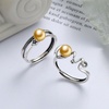 image:imageNONNYL Wife Jewelry Gifts  Genuine South Sea Golden Pearl Jewelry Rings for Women Birthday Jewelry for Girlfriend Valentines Day for Wife Mothers Day for Mom Grandma NO33260