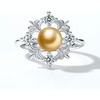 image:imageNONNYL Wife Jewelry Gifts  Genuine South Sea Golden Pearl Jewelry Rings for Women Birthday Jewelry for Girlfriend Valentines Day for Wife Mothers Day for Mom Grandma NO33232
