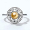image:imageNONNYL Wife Jewelry Gifts  Genuine South Sea Golden Pearl Jewelry Rings for Women Birthday Jewelry for Girlfriend Valentines Day for Wife Mothers Day for Mom Grandma NO33241