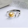 image:imageNONNYL Wife Jewelry Gifts  Genuine South Sea Golden Pearl Jewelry Rings for Women Birthday Jewelry for Girlfriend Valentines Day for Wife Mothers Day for Mom Grandma NO33260