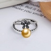 image:imageNONNYL Wife Jewelry Gifts  Genuine South Sea Golden Pearl Jewelry Rings for Women Birthday Jewelry for Girlfriend Valentines Day for Wife Mothers Day for Mom Grandma NO33255