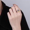 image:imageNONNYL Wife Jewelry Gifts  Genuine South Sea Golden Pearl Jewelry Rings for Women Birthday Jewelry for Girlfriend Valentines Day for Wife Mothers Day for Mom Grandma NO33255