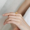 image:imageNONNYL Wife Jewelry Gifts  Genuine South Sea Golden Pearl Jewelry Rings for Women Birthday Jewelry for Girlfriend Valentines Day for Wife Mothers Day for Mom Grandma NO33244