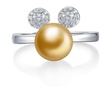 image:imageNONNYL Wife Jewelry Gifts  Genuine South Sea Golden Pearl Jewelry Rings for Women Birthday Jewelry for Girlfriend Valentines Day for Wife Mothers Day for Mom Grandma NO33248